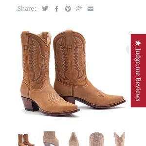 Heritage Apache boots 9.5